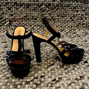 Michael kors black heels